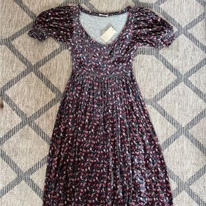 Doen Marin dress Canterbury Velvet Paisley M